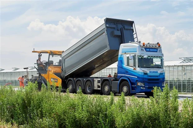 Tipper Jan Bakker Transport Vossebelt