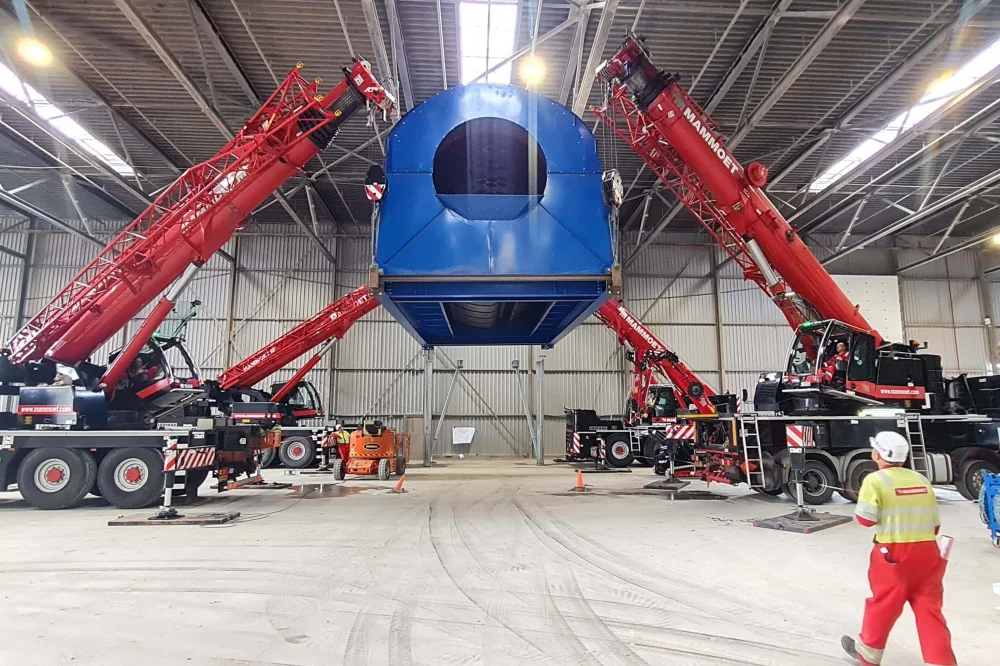 PreZero Groningen Recycling Screening drum