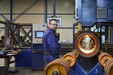 Machine operator Kampstaal Veilig werken