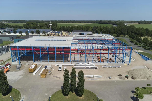 Steel construction Assembly hall Emmeloord