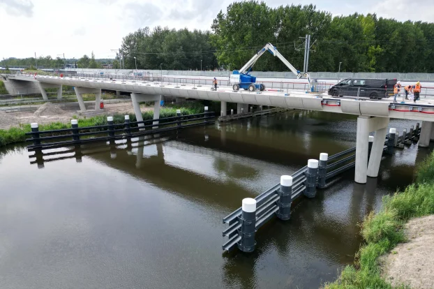 Fendering Spoorbaanpad Almere