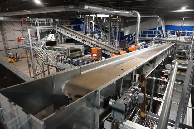 Industrial conveyor TruSteel Recycling