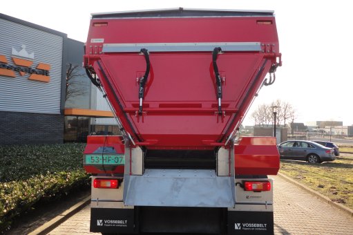 Horizontal unloading belt unloader Vossebelt
