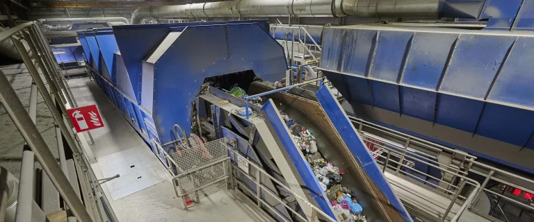 Separation drum Omrin Heerenveen Recycling