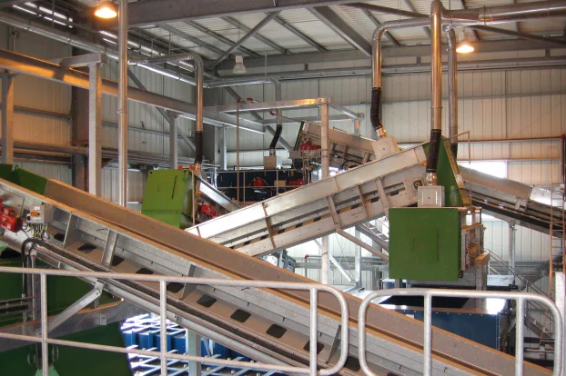 Industrial conveyor TruSteel Recycling