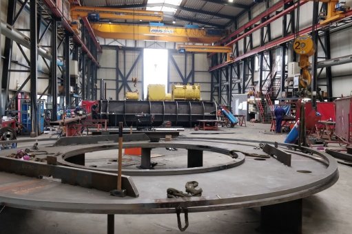 Steel Construction Production hall