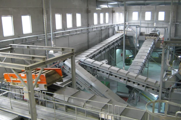 Industrial conveyor TruSteel Recycling