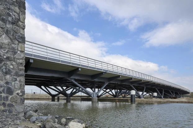 Gerda Tarobrug IJburg bridge TruSteel Infra