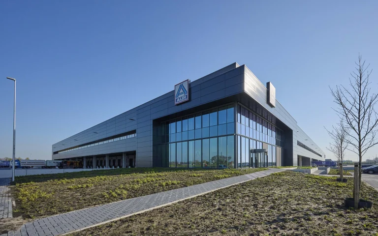 Aldi distribution centre Westpoort Groningen Kamplacon
