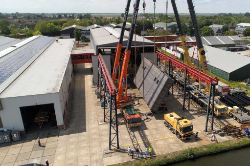 Transport Unique location loading dock Nauta Heeg
