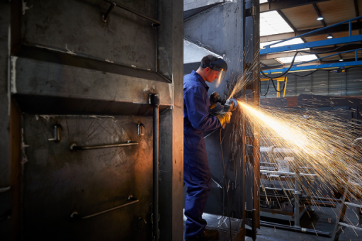 Grinding container Vossebelt
