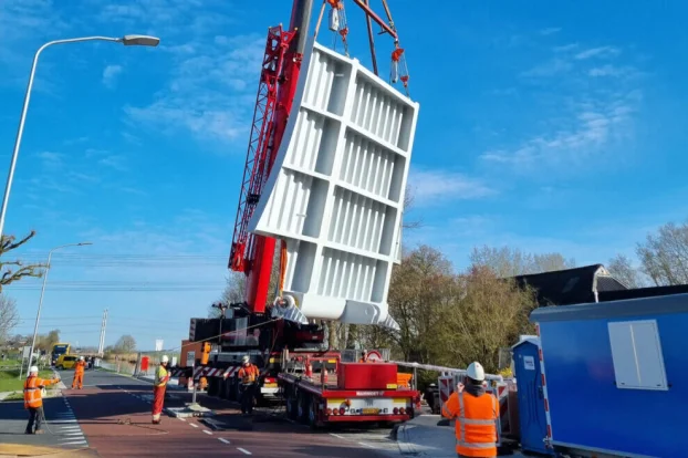 Bedum swing bridge Groningen