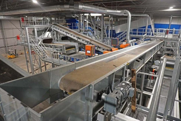 Sorting facility PreZero Groningen Recycling