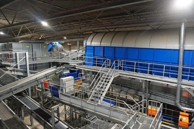 Sorting facility PreZero Groningen Recycling