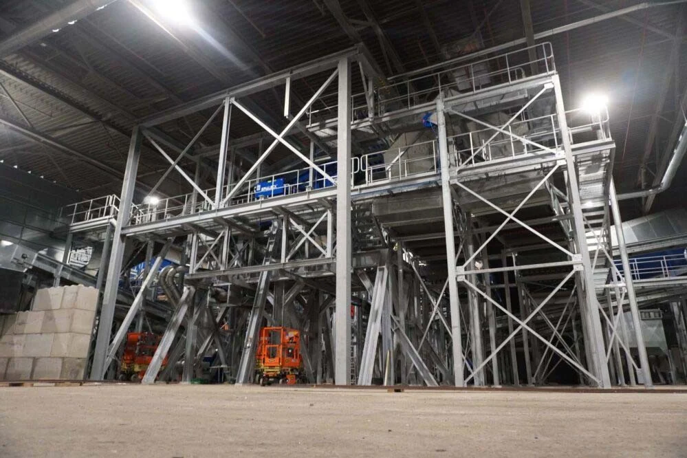 Sorting facility PreZero Groningen Recycling