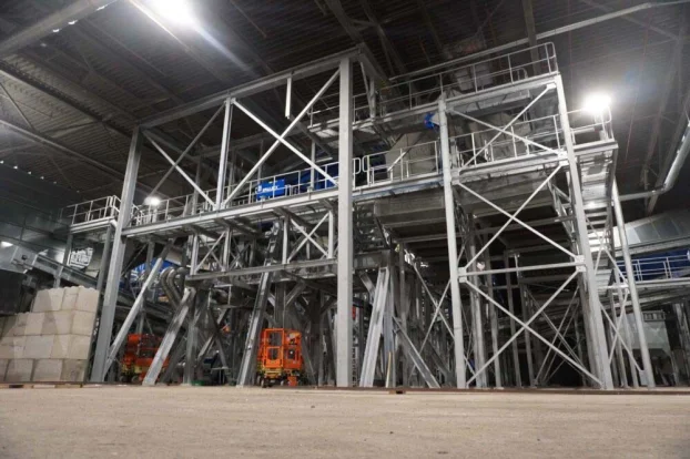 Sorting facility PreZero Groningen Recycling
