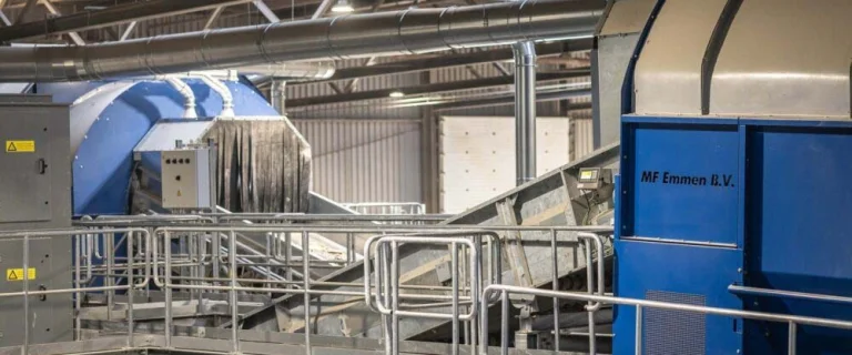 Sorting facility PreZero Groningen Recycling