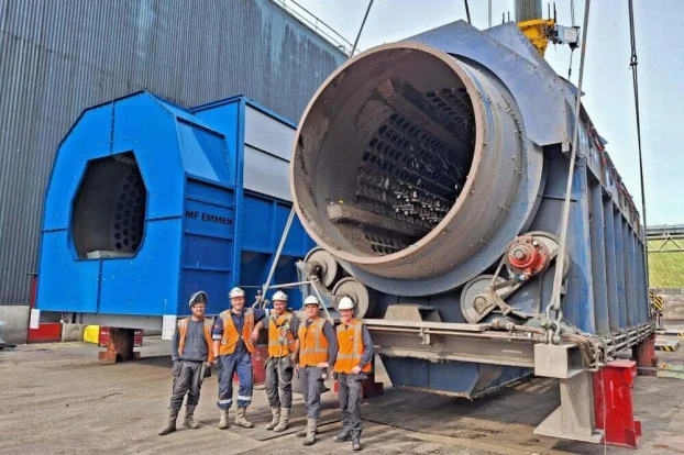 Separation drum Omrin Heerenveen Recycling