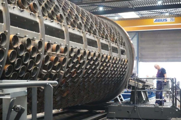Separation drum Omrin Heerenveen Recycling