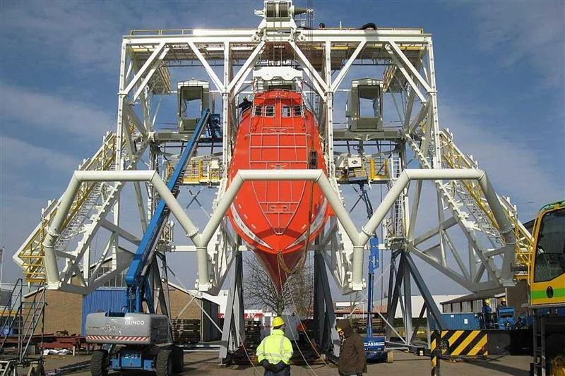 Offshore landing platform Nauta Heeg