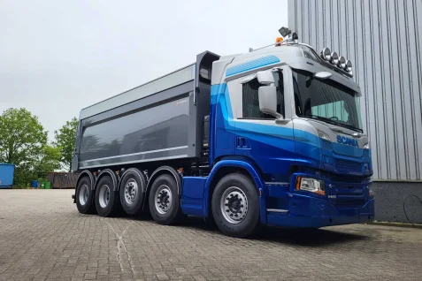 Tipper Jan Bakker Transport Vossebelt