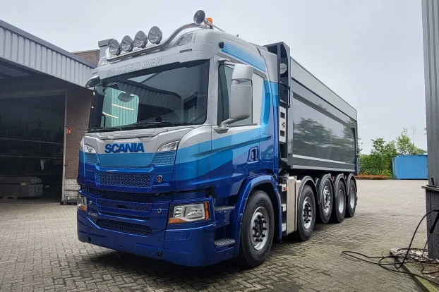 Tipper Jan Bakker Transport Vossebelt